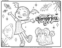 Halloween disney coloring pages fresh vampire coloring sheets. Vampirina Coloring Page Coloring Pages Coloring Book Pages Mermaid Coloring Pages