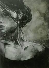 Black And White Acrylic Painting Portrait 51 Super Ideas Painting Portrait Acrylic Black And White Portrait Painting Portrait Acrylic Painting