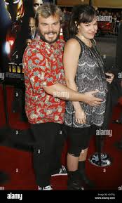 Black Wife Welcome Baby No 2 Actor Jack Black Has Become A Father For The Second Time The King Kong Star And Wife Stock Photo Alamy