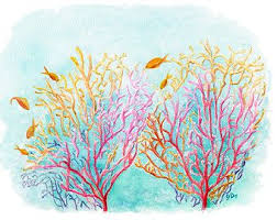 5 out of 5 stars. Watercolor Coral Painting Painting Inspired