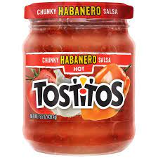 Tostitos Chunky Habanero Salsa 15 5 Oz Jar Walmart Com Habanero Salsa Tostitos Salsa Tostitos