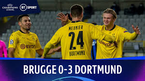 The norway international hit a brace as dortmund sealed a. You Sleeping Lonely Tonight Seriously Awkward Erling Haaland Interview After Brugge 0 3 Dortmund Youtube