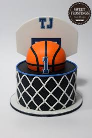The cakes have to be at least this large so the design looks proportionate. Basketball Birthday Cake Basketball Birthday Cake Basketball Cake Birthday Cake Kids