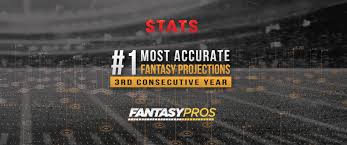His fantasy rankings have placed him in the top 20 in each of the past two seasons among all the industry experts tracked by fantasypros.com, and he has been in the top 25 in six of the past eight years. Stats Fantasy Football Projections Ranked No 1 By Fantasypros For Third Consecutive Season Stats Perform