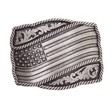 Black And Silver American Flag Montana Silversmiths Men S Engraved Flag Belt Has An Antique Silver Finish With Black Contrast Inlay Cowboy Buckle Belt Buckles Belt Buckle Mens