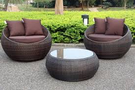 Cocoon Swivel 3 Piece Outdoor Balcony Setting Outdoor Settings Balcony Furniture Outdoor Balcony Furniture Outdoor Furniture Decor