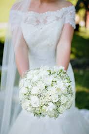 See more ideas about bridal bouquet, wedding flowers, freesia bridal bouquet. Round White Rose And Freesia Bridal Bouquet