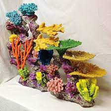 Custom Aquarium Reef Insert Aquarium Decoration Fake Coral Fish Tank Custom Coral Artificial Reef Coral Reef Craft Coral Art Clay Fish
