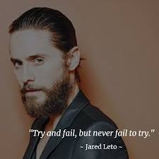 Always Try Jaredleto Oscars Academyawards Celebrity Quote Celebquotes Hollywood Stars Legend Timeless Li In 2020 Celebration Quotes Strong Women Jared Leto