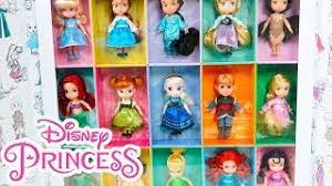 Disney Princesses Baby Dolls Disney Animators Collection Mini Disney Princess Doll Gift Set Toys Youtube