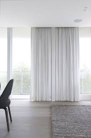Pair Of Curtain Panels Bemz Pair Of Curtain Panels Bemz Karina Irimiri House 038 Garden Floor To Ceiling White Drapes And Oatmeal Woven C