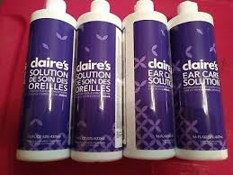 But how much do nose piercings cost if you want them to have on the sides of your nostril? New Claire S Ear Care Solution 16 Oz Ounces 4 Bottles Piercing Lobe Nose Ring 888711486890 Ebay