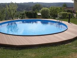 Bildergebnis Fr Pool Umrandung Wpc Backyard Pool Designs Small Backyard Pools Backyard Pool Parties