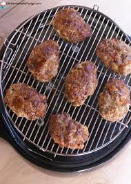 Any combination of temperature and time may be used to achieve this internal temperature. Mini Meatloaf In The Nuwave Oven Life Is Sweeter By Design