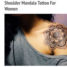 Shoulder Mandala Mandala Shoulder Mandala Tattoos For Women Girl Shoulder Tattoos Shoulder Tattoos For Women