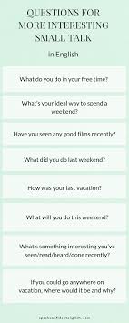 3 Simple Tips And Easy Questions To Master Small Talk In English Conversational English Small Talk This Or That Questions