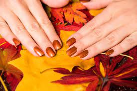Popular nail colors for thanksgiving. 28 Best Thanksgiving Nails 2021 Fall Nail Designs And Colors