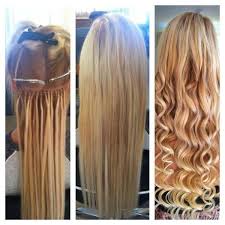 Hair salon · hair extensions service. Micro Bead Hair Extensions Tiara Hairdressing Beauty Salon