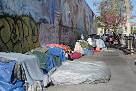 Now that downtown los angeles has a housing boom, the area is not as feared as it used to be. Number Of Homeless People On Skid Row Spikes By 11 News Ladowntownnews Com
