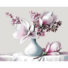 Maybe you would like to learn more about one of these? Magnolia Blume Malen Nach Zahlen Malennachzahlen Erwachsene De
