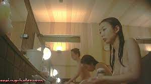 Japanese public bath voyeur