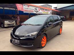 The exterior of the 2009 toyota wish features a unique and very distinctive design language. 2013 Toyota Wish Modification Tupanx Blog