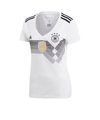 Wir bieten eine üppige auswahl an fanartikeln der beliebtesten fussballvereine und trikots der gefragtesten spieler. Adidas Dfb Deutschland Trikot H Wm18 Damen Weiss Weltmeisterschaft Fussball Jersey Fanshop Fanartikel Shortsleeve Nationalmannschaft