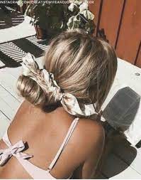 79 ($1.07/count) get it as soon as tue, feb 9. How To Wear The Scrunchie Trend Scarf Hairstyles Hair Styles Long Hair Styles