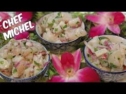 Ceviche De Poisson Du Chef Michel Dumas Youtube Ceviche De Poisson Ceviche Livre De Recette