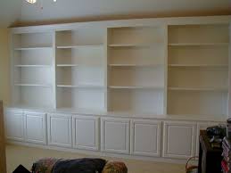 bookcases wall shelving units