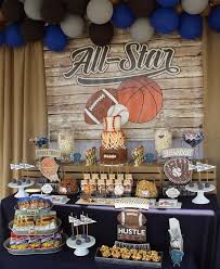 Maybe you would like to learn more about one of these? Baby Shower Ideas For Boys Decorations Theme Parties 48 Www Naiep Com Baby Boy Shower Sports Boy Baby Shower Themes Basketball Baby Shower