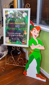 Peter Pan In Neverland First Birthday Party Pretty My Party Peter Pan Party First Birthday Parties Boys First Birthday Party Ideas