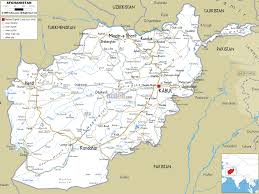 Afghanistan actually has two official languages: Detailed Clear Large Road Map Of Afghanistan Ezilon Maps