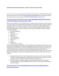 Orthofix bone growth therapy devices provide a safe, noninvasive treatment that helps promote healing in fractured bones and spinal fusions that have not healed or have difficulty healing. Bone Growth Stimulator Market 2018 Industry Overview Consumer Market Research By Data Bridge Market Research Issuu