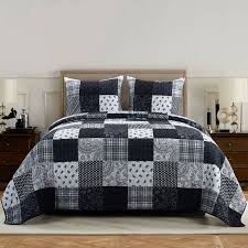 Inside christine mcguinness' twins penelope and leo's 8th birthday: Pin By Missy Edwards Endicott On House Projects Quilt Sets Bedding Black And White Quilts Quilt Sets