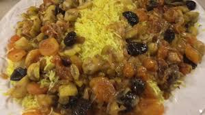 How to make albishir by cookpad. Azerbaijani Rice Pilaf With Saffron Chestnuts Dried Fruit Qarali As Youtube