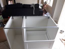 As you can see in the skilled ms paint drawing below, my fridge. How To Secure Quartz Countertop To Ikea Base Cabinet Doityourself Com Community Forums
