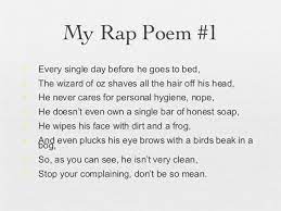 Most often, this kind of perfect rhyming is consciously used for artistic effect in the final position of lines within poems or songs. Rapper Poems