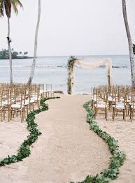This Beach Destination Wedding Is A Dream Modwedding Beach Wedding Ceremony Decorations Wedding Beach Ceremony Simple Beach Wedding