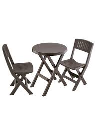 Conoce en nuestro catálogo los más variados productos de terraza y. Juego Terraza Plegable Mesa Redonda 2 Sillas Rimax Comedores De Terraza Paris Cl