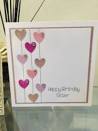 When you design your greeting cards, you have control over the who says you can't use unconventional paper sources for cardmaking? Handmade Birthday Card For A Sister Sister Birthday Card Handmade Birthday Cards Birthday Cards