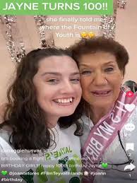 TikTok star celebrates her 100th birthday by going to work