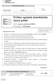 W tym artykule znajdziecie arkusz i odpowiedzi do egzaminu ósmoklasisty 2019 z języka. Probny Egzamin Osmoklasisty 2020 Arkusze Z Jezyka Polskiego