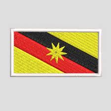 Bendera merah putih bendera andalah lambang suatu negara. Patches Bendera Sarawak Ezprint