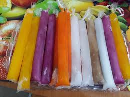 100 Pcs Popsicle Ice Cream Disposable Plastic Bags Ice Candy Bags 1 X 12 Ice Candy Food Ice Cream Popsicles