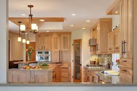 40 Ideas For Naturally Beautiful Hickory Cabinets In The Kitchen Hickory Kitchen Cabinets Hickory Kitchen Hickory Cabinets