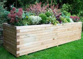 Planters Window Boxes You Ll Love Wayfair Co Uk Wooden Garden Planters Timber Planters Garden Planters