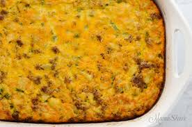 At least you can see the layers though! Gluten Free Dairy Free Breakfast Casserole Mamashire