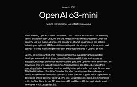 回敬DeepSeek 挑機OpenAI 正式推出o3-mini 模型- PCM