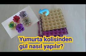 Yumurta Kolisinin Harika Donusumu Gul Cicek Yapimi Diy Idea Youtube 2020 Cicek Yumurta Guller